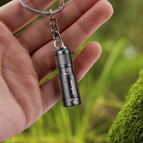 Fenix E02R Rechargeable Keychain Light - 200 Lumens