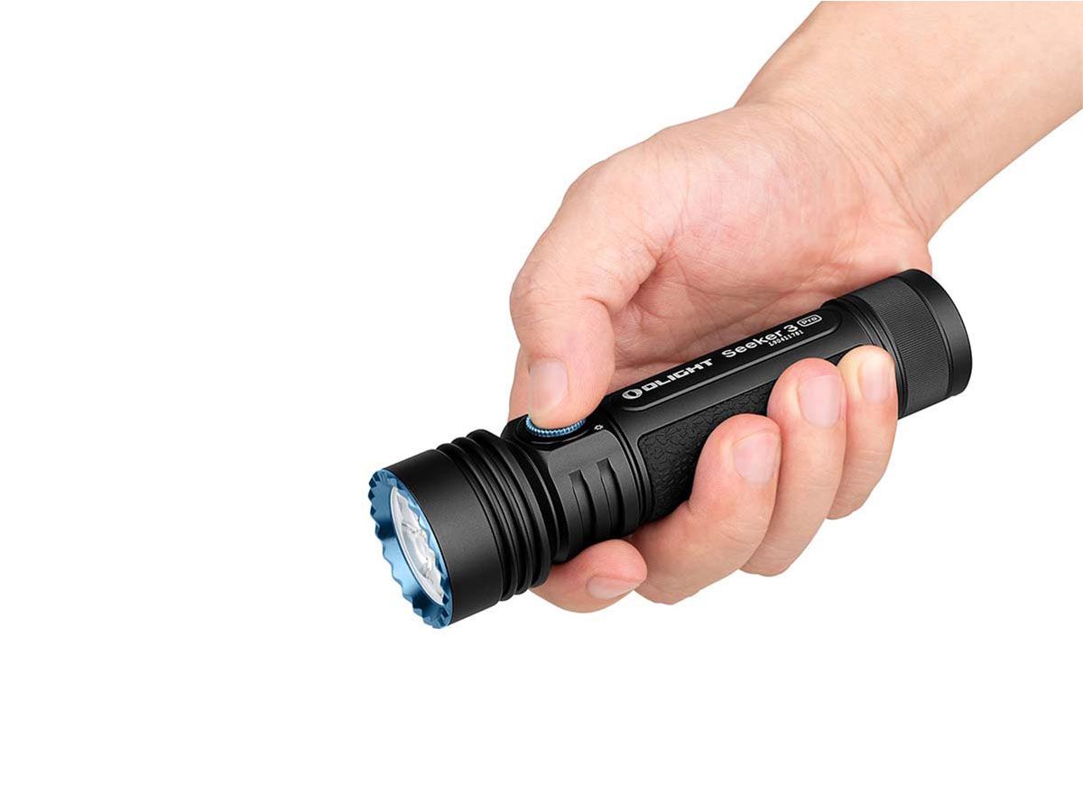 Olight Seeker 3 Pro Rechargeable Flashlight (4200 Lumens, 250 Metres)