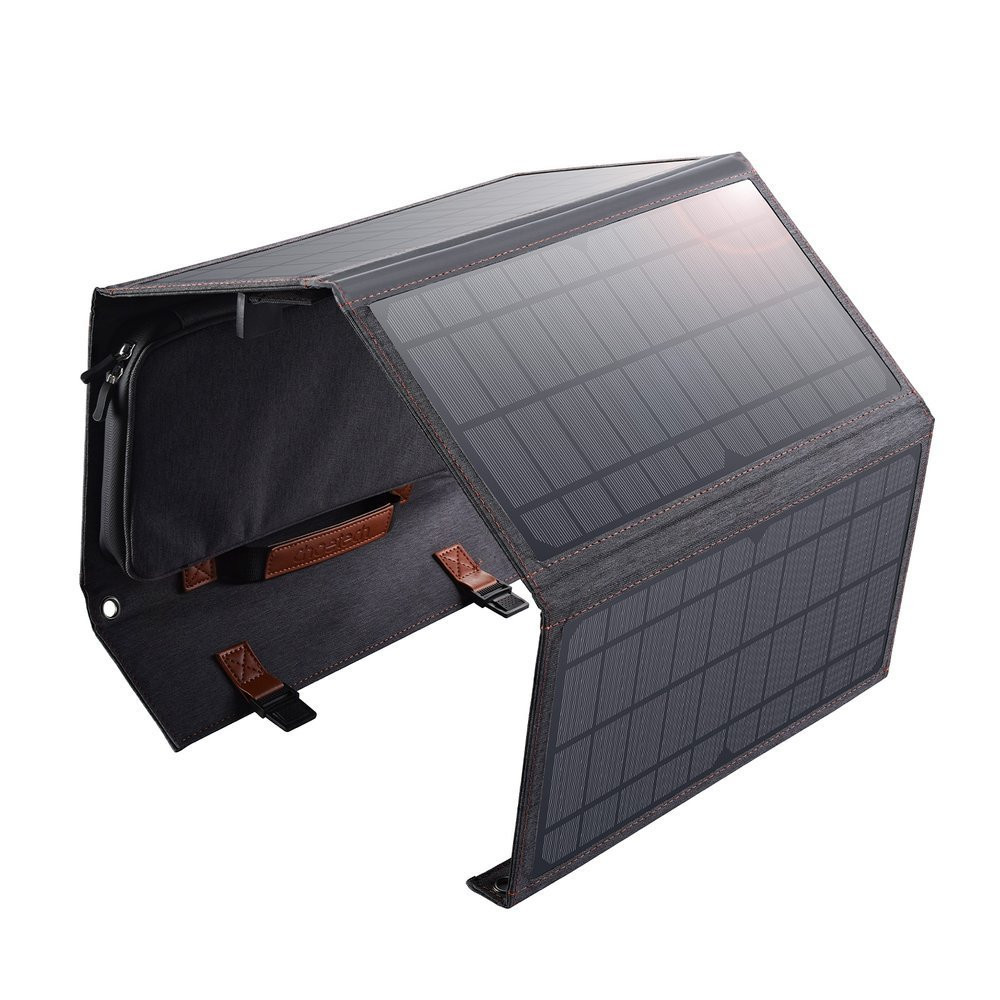 36w Choetech Solar Panel and 26,800mAh Power Bank Kit