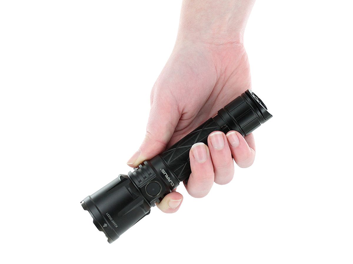 Klarus XT21X Pro Rechargeable Tactical Flashlight (4400 Lumens, 336 Metres)