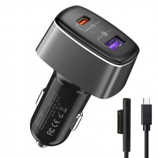 Car Charging Kit for Surface Pro Gen 3-4-5-6 and 7