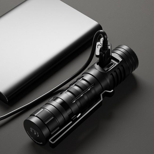 Wuben C2 Rechargeable Power Bank Flashlight (2000 Lumens, 358 Metres) - Image 3
