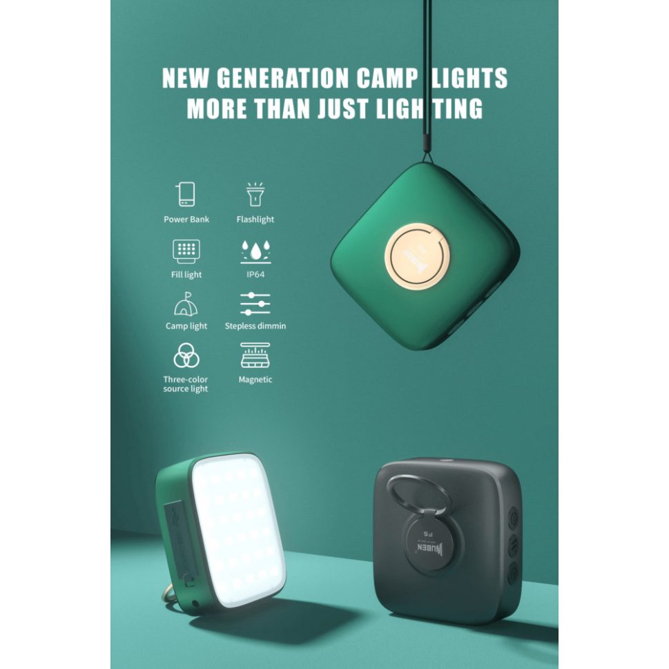 Wuben F5 Camping Light Power Bank Fill Light Rechargeable
