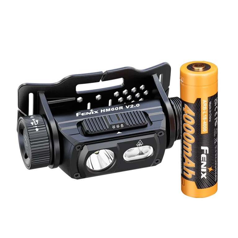 Fenix HM60R V2.0 Rechargeable Headlamp with Red Light and Stride Frequency Sensor (1600 Lumens, 170 Metres) - Image 3