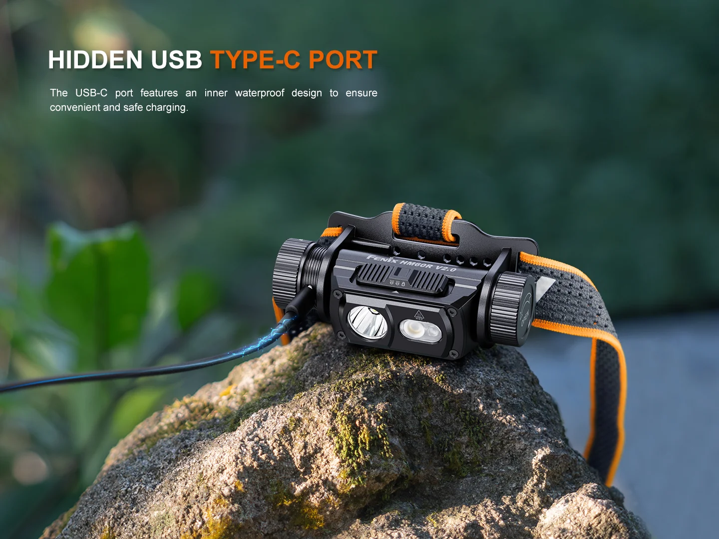 Fenix HM60R V2.0 Rechargeable Headlamp with Red Light and Stride Frequency Sensor (1600 Lumens, 170 Metres) - Image 13