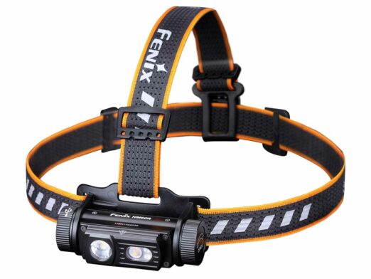 Fenix HM60R Rechargeable Headlamp with Red Light and Stride Frequency Sensor (1200 Lumens)