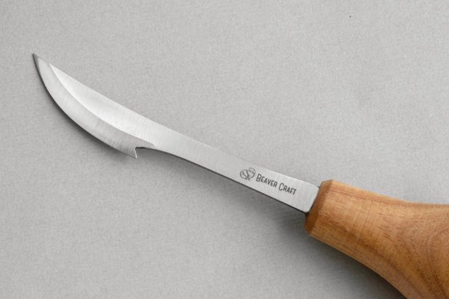 BeaverCraft Universal Detail Pro Knife with Palm Handle - C17P - Image 3
