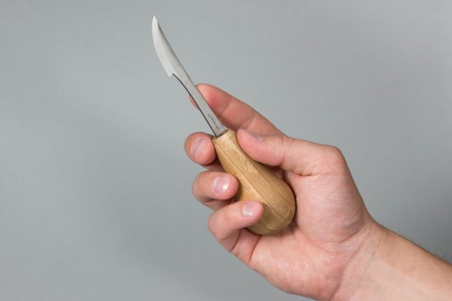 BeaverCraft Universal Detail Pro Knife with Palm Handle - C17P - Image 2