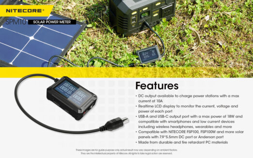 Nitecore SPM10 Solar Power Meter