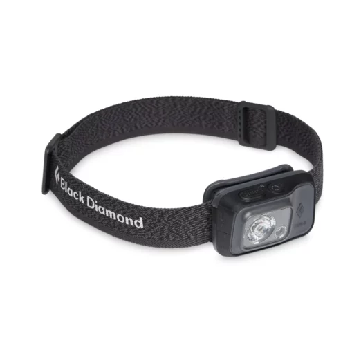 Black Diamond Cosmo 350-R Rechargeable Red/White LED Headlamp - Graphite (350 Lumens)