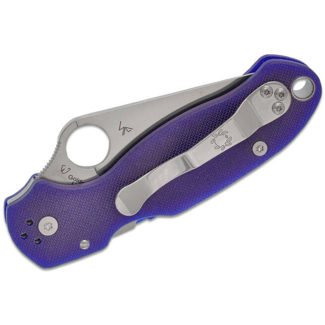 Spyderco Para 3 - 2.93" Satin CPM S110V Blade, Dark Blue G10 Handle - C223GPDBL - Image 2