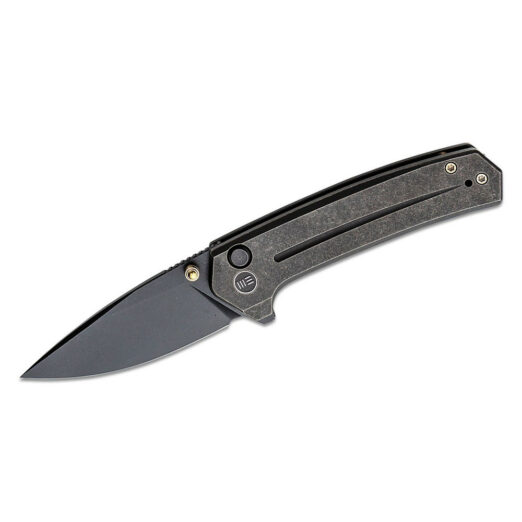WE Knife Co. Culex - Black Titanium with Black Stonewash CPM-20CV Blade, WE21026B-2