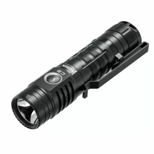 Wuben C2 Rechargeable Power Bank Flashlight (2000 Lumens, 358 Metres)