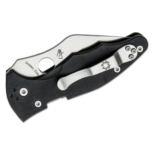 Spyderco Yojimbo 2 - 3.2" Satin CPM S30V Blade, Black G10 Handle - C85GP2 - Image 2