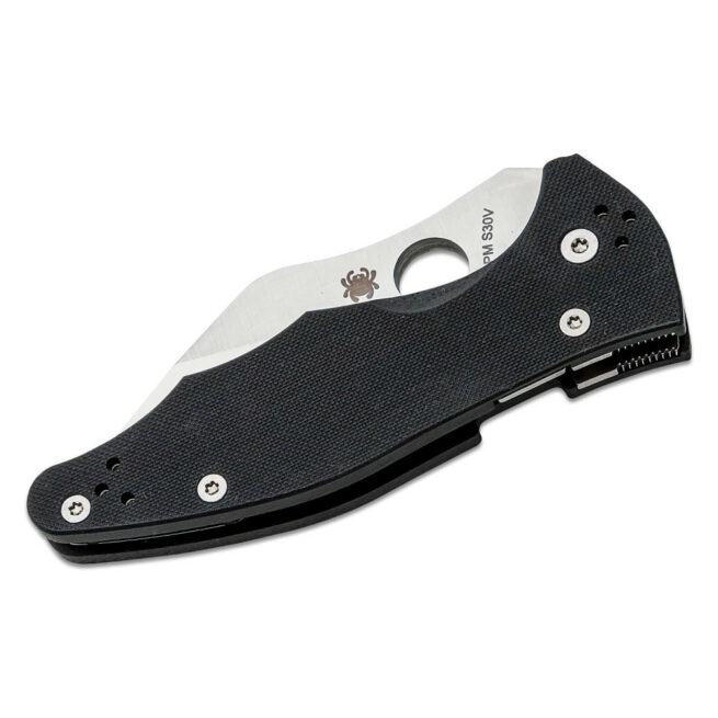 Spyderco Yojimbo 2 - 3.2" Satin CPM S30V Blade, Black G10 Handle - C85GP2 - Image 3