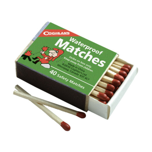 Coghlan's Waterproof Matches - 4 boxes of 40 matches