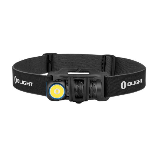 Olight Perun 2 Mini Rechargeable Flashlight/Headlamp (Red/White Light) - 1100 Lumens, 150 Metres -