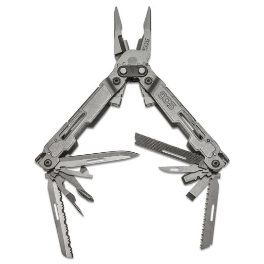 SOG PowerAccess Deluxe Multi-tool, Stonewash Finish PA2001CP