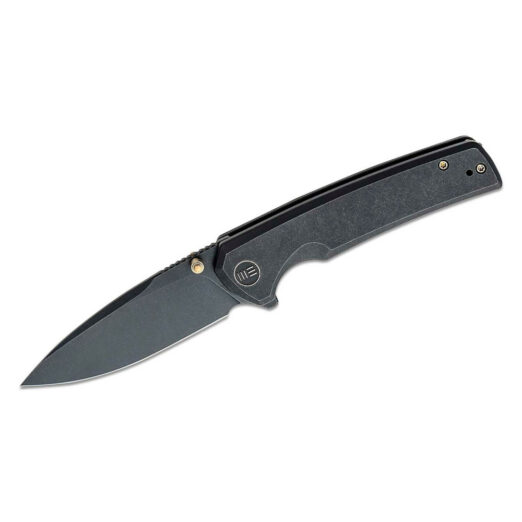 WE Knife Co. Subjugator, Black Titanium with Black Stonewash CPM-20CV Blade, WE21014C-5