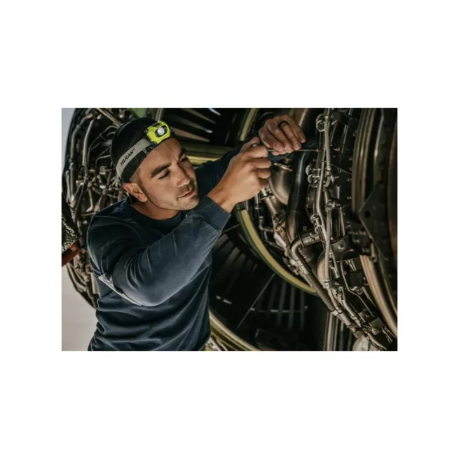 Pelican 2765 Intrinsically Safe LED Headlamp -Yellow, 155 Lumens, 3AAA - Image 4