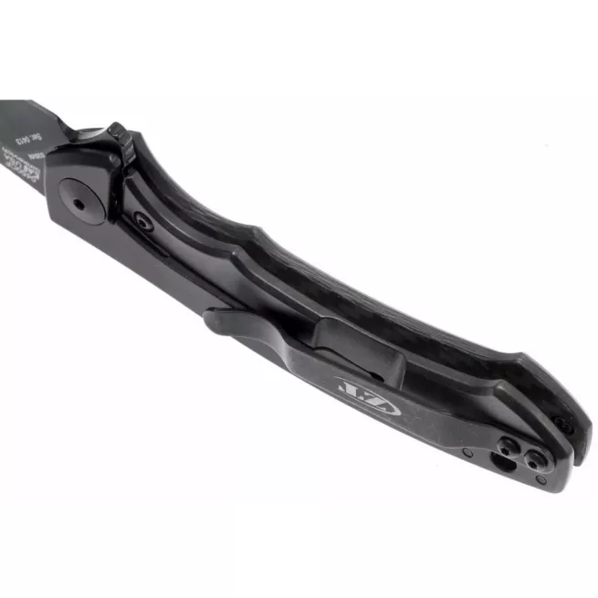 Zero Tolerance 0450CF - 3.25" Black DLC S35VN Blade, Carbon Fibre and Titanium Handles, Frame Lock - Image 6