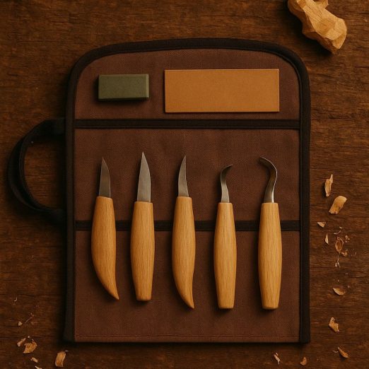 Knife Depot Wood Carving Five Piece Set