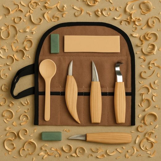 Knife Depot Spoon Carving Three Piece Set