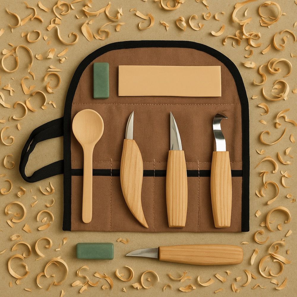 Knife Depot Spoon Carving Three Piece Set