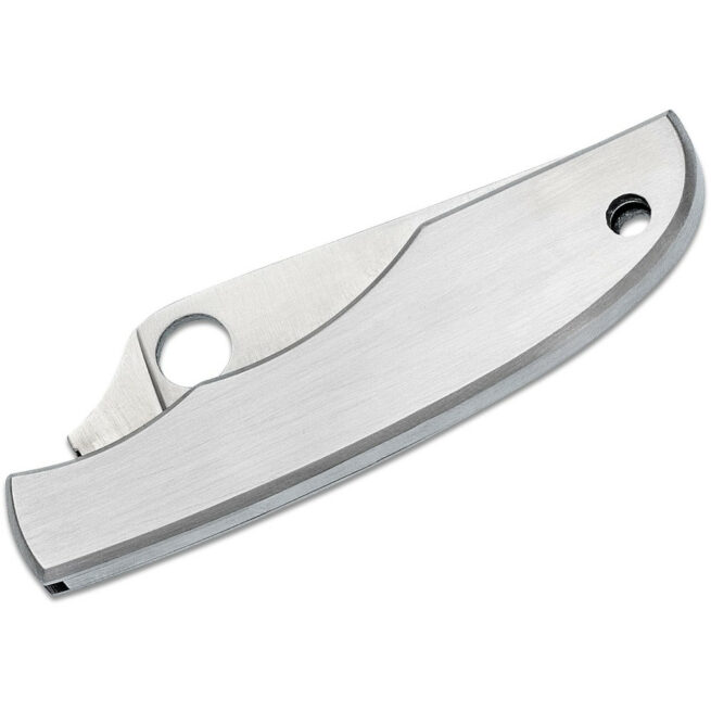 Spyderco Grasshopper - 2.27" Sandvik C12C27 Blade, Stainless Steel Handle - C138 - Image 4