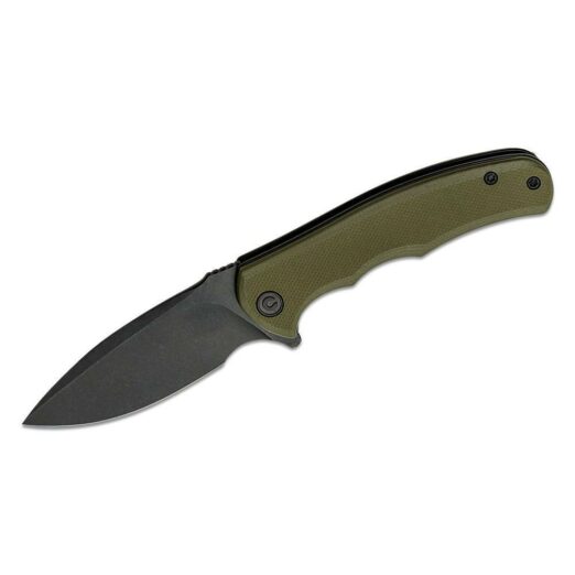 CIVIVI Mini Praxis, OD Green G10 with Blackwashed D2 Blade - C18026C-1