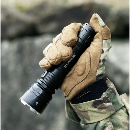 Klarus XT12GT Pro Rechargeable Tactical Flashlight (1600 Lumens, 850 Metres)