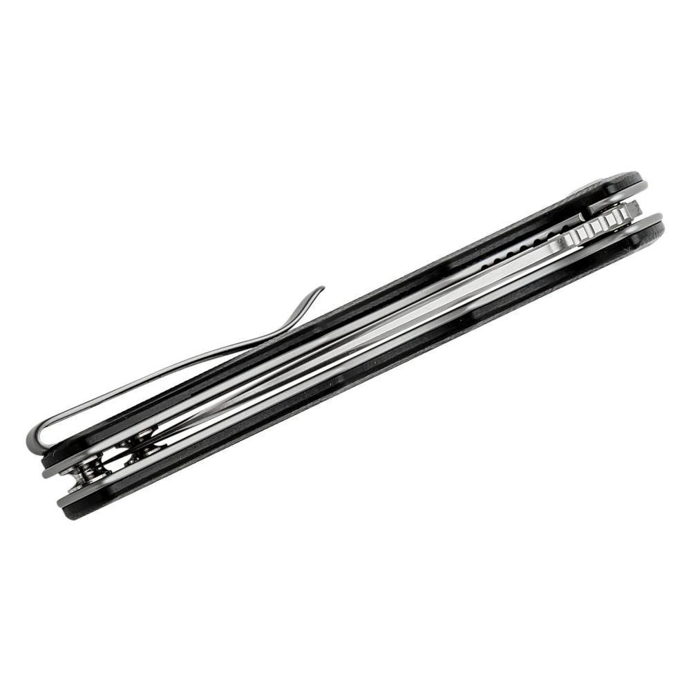 CIVIVI Mini Praxis, Black G10 with Satin D2 Blade, C18026C2 Elite