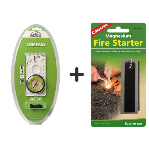 Atka AC30 Plus Coghlan's Magnesium Fire Starter