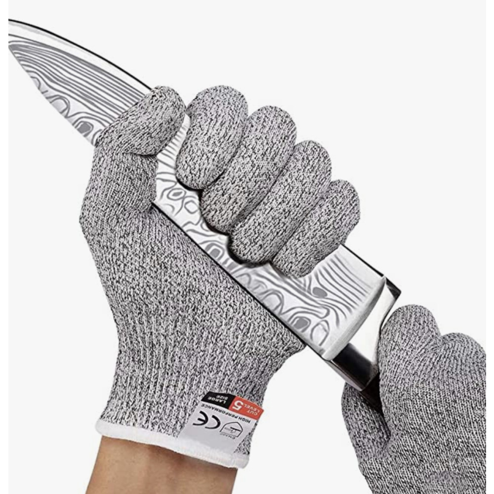 Knife Resistant Gloves, Cut Level 5 Gloves
