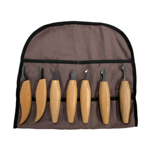 Knife Depot Chip Carving Seven Piece Set