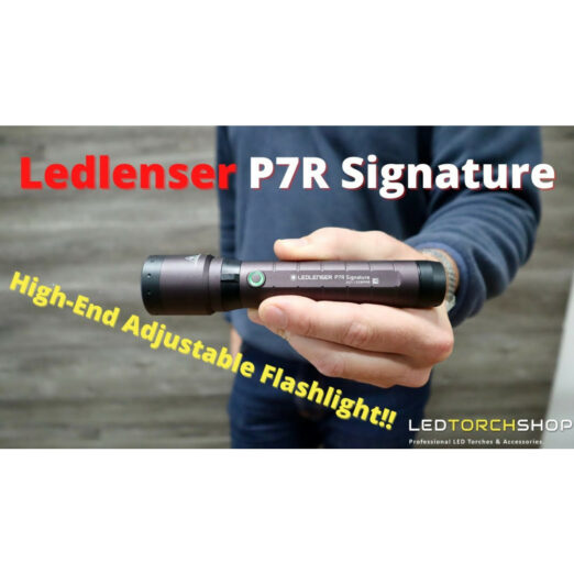 Ledlenser P7R Signature Rechargeable Torch (2000 Lumens)