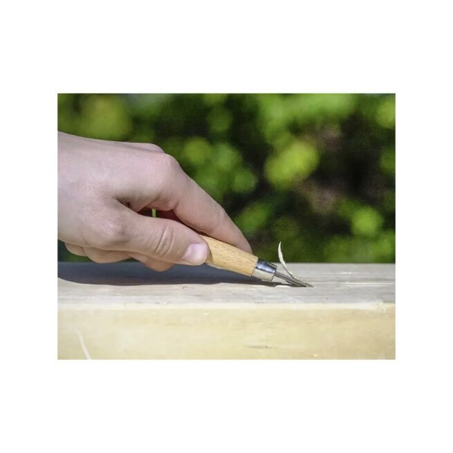 Knife Depot Wood Carving Chisel Set - 12 Piece SK7 Various Blades with Ergonomic Handles - Image 5