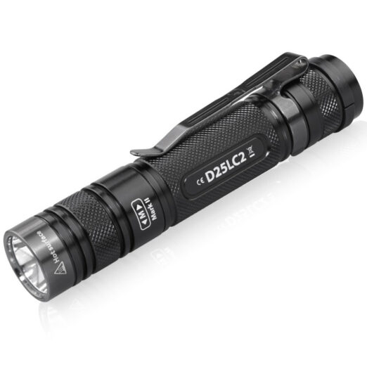 Eagtac D25LC2 Clicky MKII Torch CREE XM-L2 U2 (1480 Lumens, 221m)