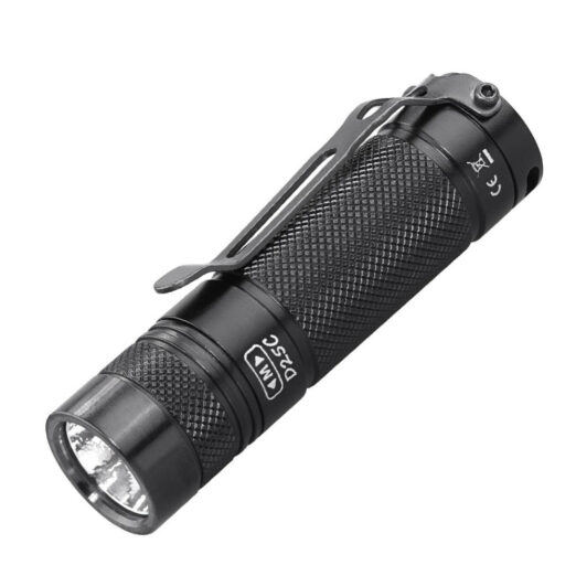 Eagtac D25C Clicky MKII CREE XM-L2 LED Pocket Torch (800 Lumens, 128 Metres)