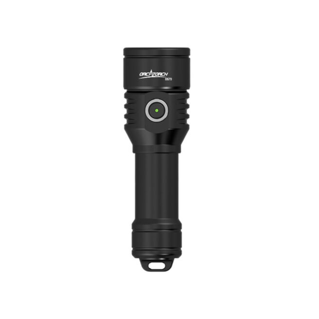 OrcaTorch D570-GL 2.0 Dive Light with White Light (1500 Lumens) and Green Laser Light (1000 Metres) - Image 25