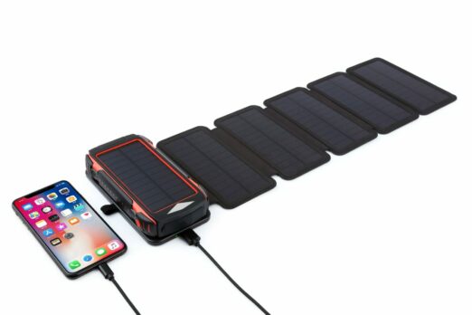 Folding Solar Panels for use alone or with Outdoor Expandable Solar Power Bank - 6 Panels