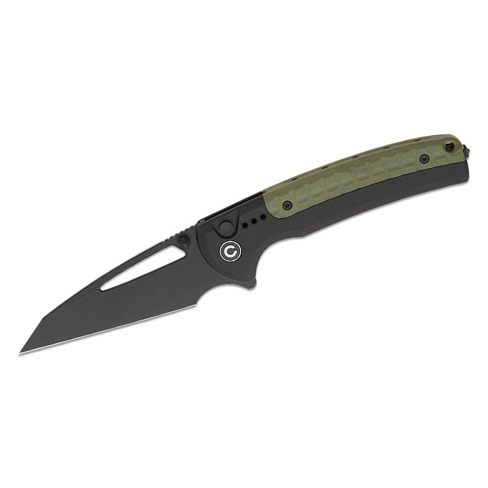 CIVIVI Sentinel Strike Black Aluminium with OD Green FRN Inlay