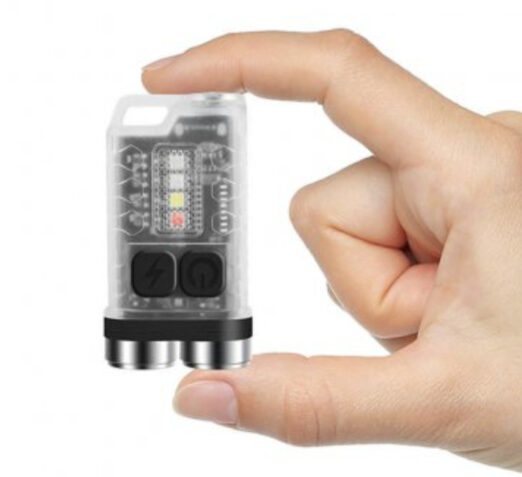 SPERAS V3 Rechargeable Multifunctional Keychain Light (900 Lumens, 100 Metres)