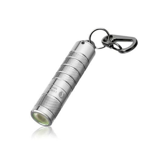 Lumintop Silver Fox Keyring EDC Flashlight with magnetic Tailcap (760 Lumens, 70 Metres)