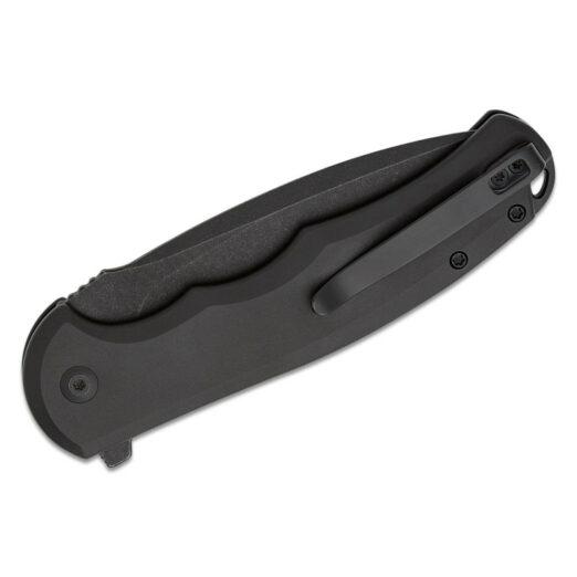 CIVIVI Button Lock Praxis, Black Aluminium with Black Stonewashed Nitro-V Blade,  C18026E-1