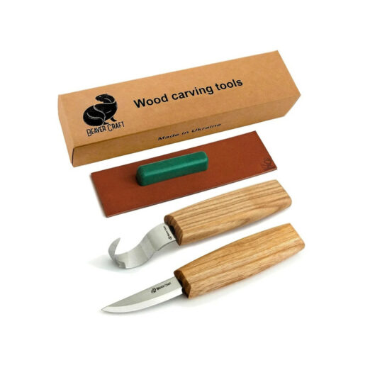 Beaver Craft Basic Spoon Carving Set - S03