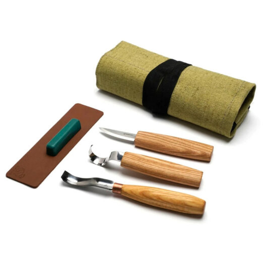Beaver Craft Spoon Carving Set with Short Gouge - S38