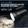 Imalent MS12 Mini-C Rechargeable Searchlight (65,000 Lumens, 1036 Metres) - Image 3