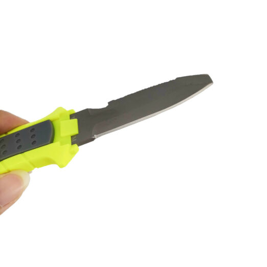Hi-Max Compact Titanium Diving Knife – Blunt Tip