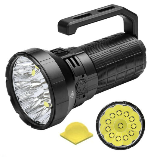Imalent MS12 Mini-C Rechargeable Searchlight (65,000 Lumens, 1036 Metres)